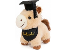 Cavalo De Pelúcia Formatura 2026, Estudante Com Capelo E Bandana, 25