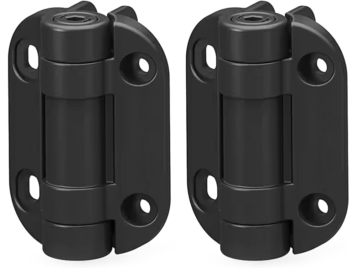Conjunto De 2 Dobradiças Nylon Ajustáveis Para Portas, Com Mecanismo De Fechamento Automático, Dobradiças De