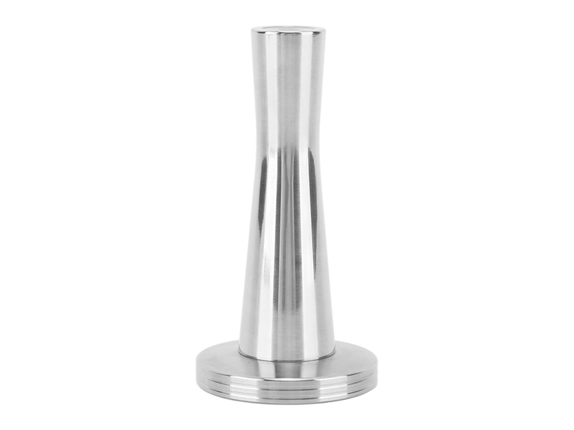 Prensa De Café Reutilizável 41 Mm Com Base Plana E Uniforme, Em Aço Inoxidável, Ideal Para Moer Pó