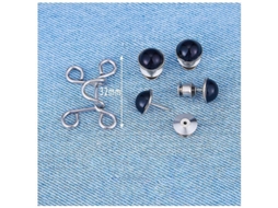 Fivela Ajustável De Cintura Em Metal Premium Com Pérola/pedra Strass Para Roupas E Acessórios Perola Negra