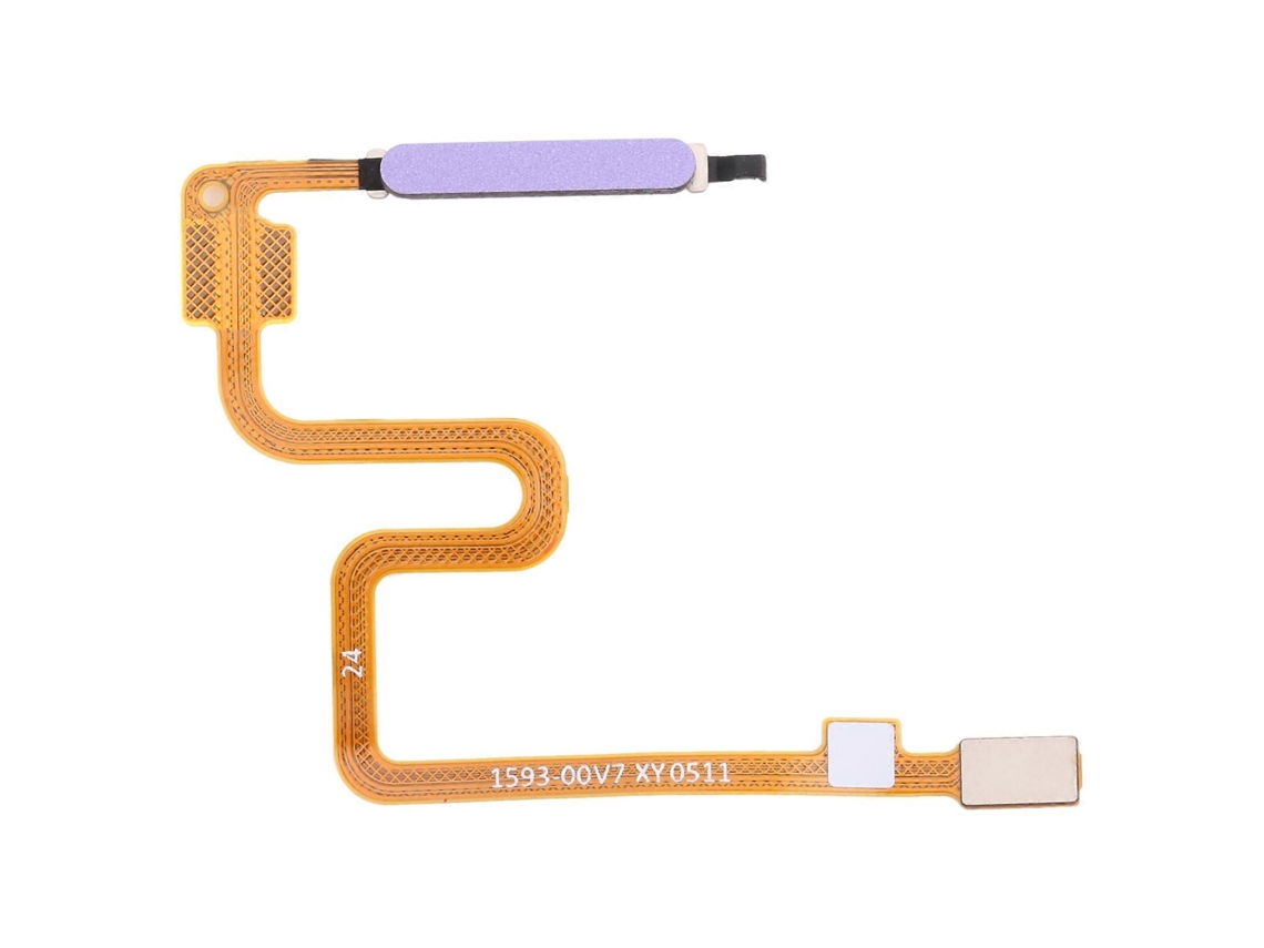 Cabo Flexível Do Sensor De Impressão Digital Para Xiaomi Redmi Note 9 5g / Redmi Note 9t M2007j22g M2007j22c