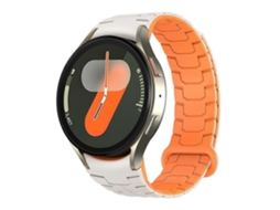 Pulseira Magnética De Silicone Para Samsung Galaxy Watch 7 / 6 / 5