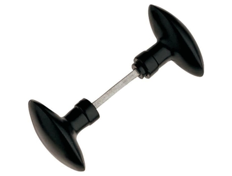 Puxador Puxador Para Móveis Alpertec Puxador Duplo Oliva Alumínio Preto Quadrado Crimpado 6mm