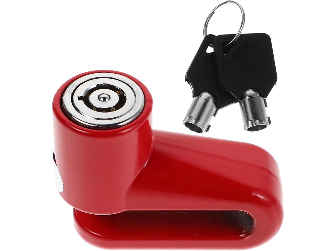 Antivol De Disco Para Velo E Moto Alarme Integrado, Leve Plástico, Acessórios Proteção En Extérieur