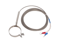 Yuru sonda Termopar Tipo K com Fio de 2 Metros Alta Sensibilidade Intervalo 0 400°c para Controle de Temperatura Industrial