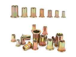 Kit De Porcas Remachadas De Aço Galvanizado 300 Peças 150 Métricas 150 Sae Acessórios De Hardware