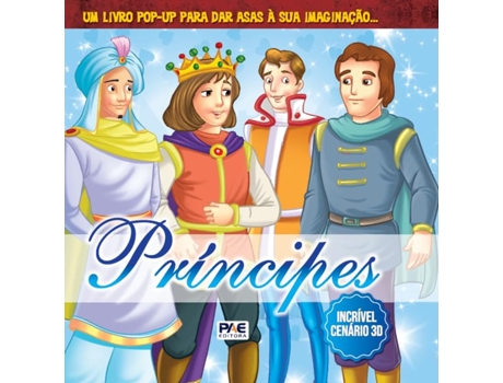 Livro Príncipes 3D de Cristian Muniz (Português)