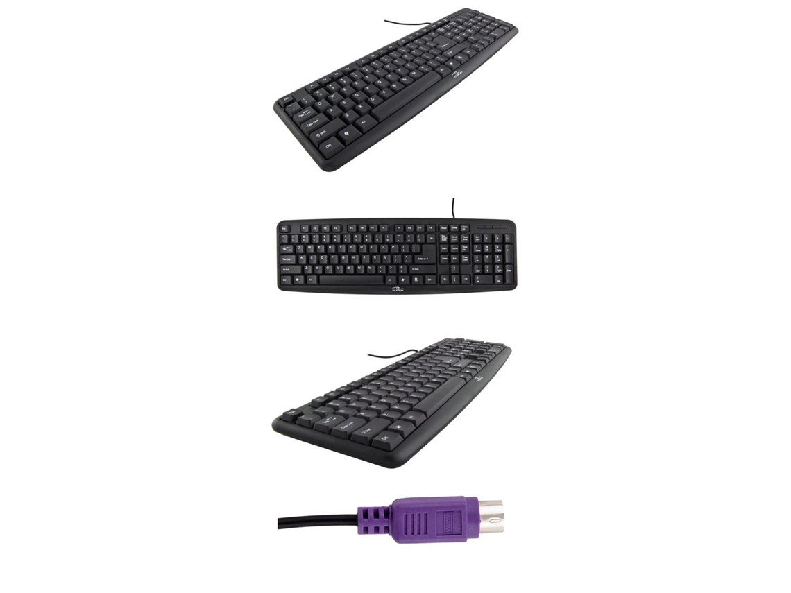 Teclado Ps/2 com Fio TITANUM Tk102 com Teclado Numérico