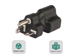 Hane Nema 6-20p Pdu-servidor Power 3 Pinos Diy Conector Conversor De Energia Reconfigurável Para 6-15/20r-aquaforge