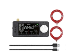 Mini Receptor de Rádio Si4732 10khz 180mhz Portátil + Antena Loop Am Fm Hf Sw Mw Vhf Rádi o GOKOCO