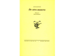 Livro De Otra Manera de Jane Kenyon e Hilario Barrero Diaz (Espanhol)