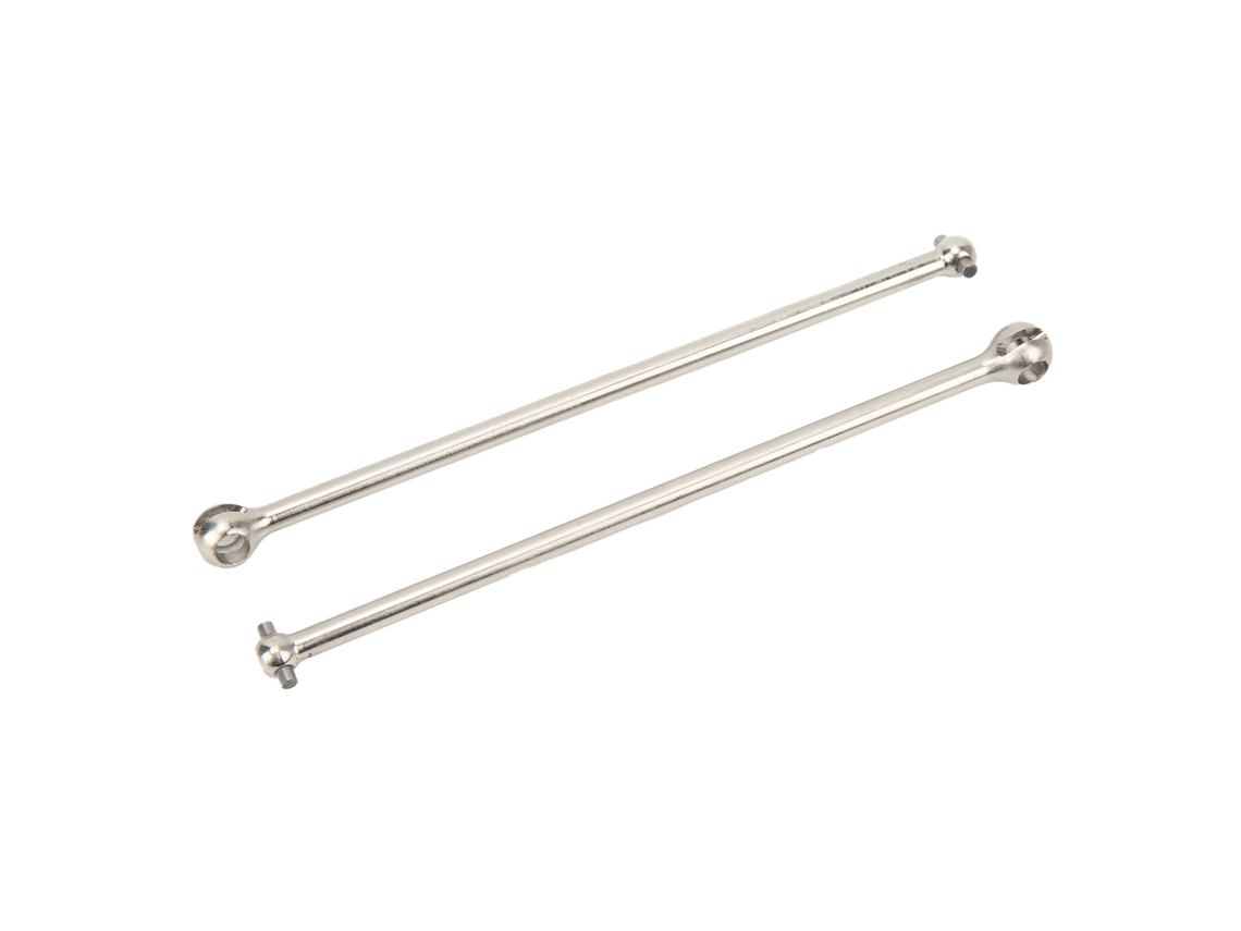 Mali eixo de Transmissão Dianteiro e Traseiro de Aço 150mm Cvd Dogbone para Carro Rc Arrma 1/7 1/8 Acessórios Prata 2pcs