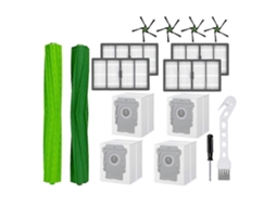 Peças De Reposição Para Aspirador Robô Irobot Roomba S9 9150 S9+ Plus: Rolo Principal, Escova Lateral, Filtro Hepa, Saco De Pó E Acessórios.