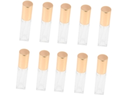 Conjunto De 10 Frascos De Vidro Vazios Para Perfume/líquido.