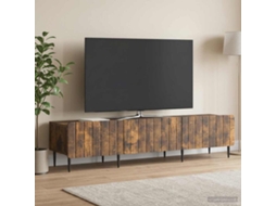 Vidaxl Gabinete Para Tv Com Gaveta Carvalho Fumado 147 X 34,5 X 32 Cm