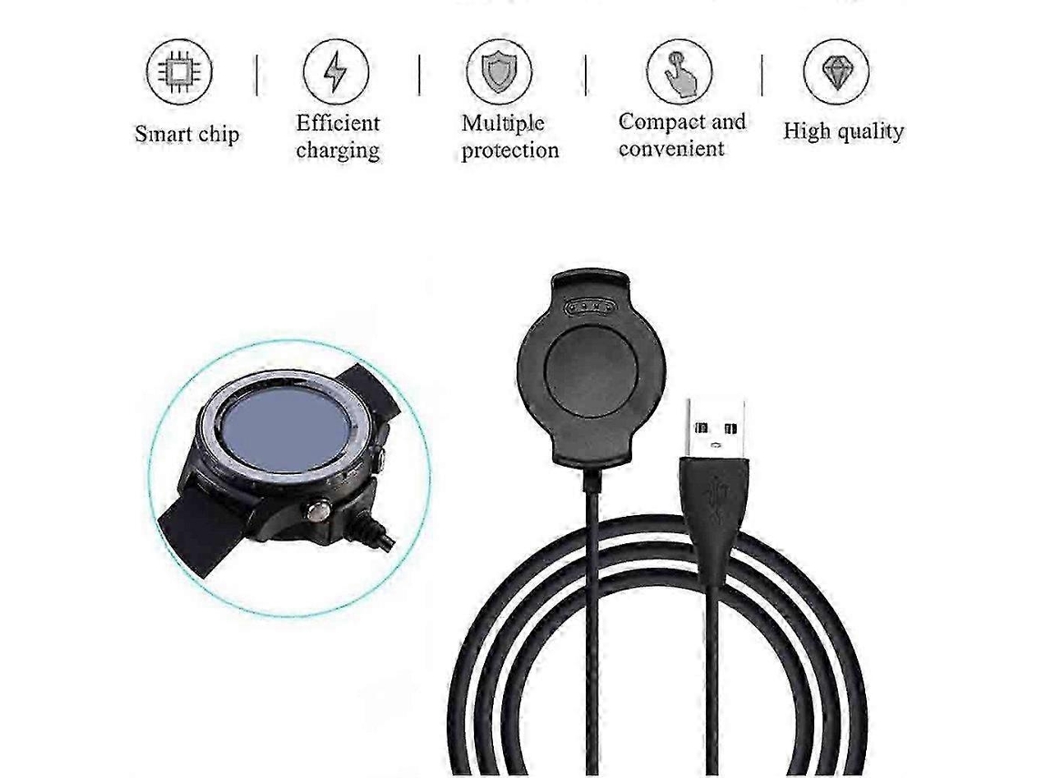 Smart Watch 2 Dock de carregamento com cabo USB Ly Ebike