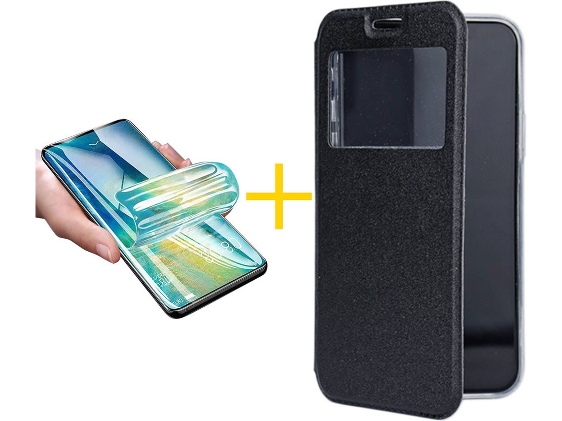 Capa + Película para iPhone 12 Pro Max ACCETEL Preto