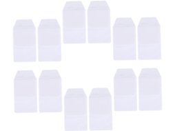 Conjunto de 12 Estojos Brancos para Canetas, Ideais para Enfermeiras Práticos e Compactos para o Dia a Dia CHABERLU