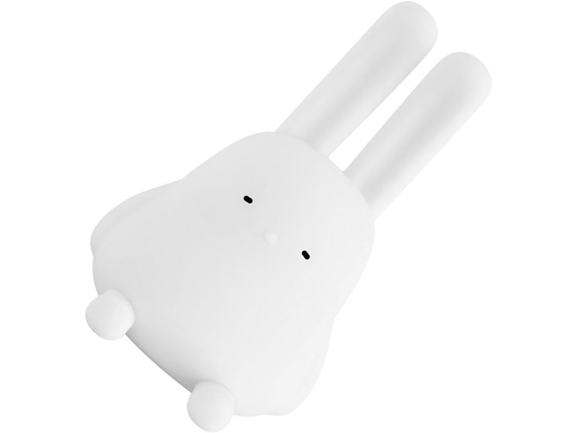 Luminária noturna dupla de silicone com temporizador e intensidade.