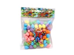 Laxiscreed Ovos De Espuma Para Páscoa E Natal, Pack Com 92 Peças De 1,5cm De Diâmetro