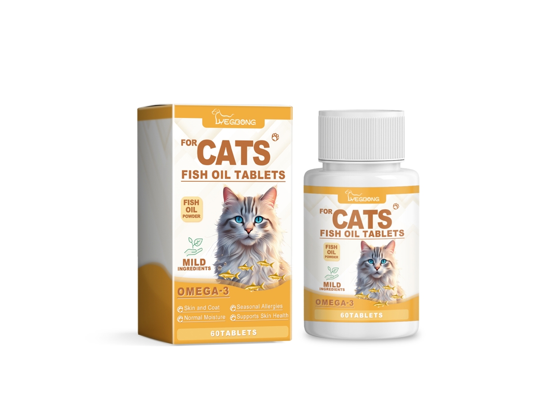 Multivitamínico Ômega 3 Óleo Peixe para Gatos