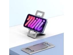 Suporte Dobrável De Alumínio Para Celular Com Abridor De Garrafas - Mesa Portátil E Ajustável, Ideal Para Viagens E Uso Com Todos Os Smartphones E Min