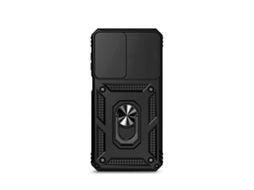 Capa De Proteção Militar Magnética Janela Deslizante Gift4me Para Samsung Galaxy A27 - Preto