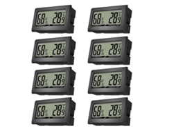 Termômetro E Higrômetro Mini Lcd Digital Para Ambientes Internos Nostalgia88