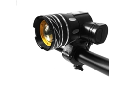 Farol Dianteiro para Bicicleta Recarregável Usb com Zoom e 3 Modos BRILVIBERA