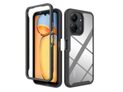 Capa Para Redmi 10c, Resistente E Com Dupla Camada De Proteção Preto Panoona