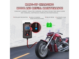 2-rjtianye Carregador Inteligente de Bateria de Carro 6V 12V 2A Adaptador de Carregamento Automático Fluent para Motocicleta Relva Cutter Deal