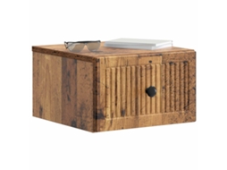 Gabinete de Canto Montado na Parede 2 Pcs Madeira Antiga MAISON EXCLUSIVE