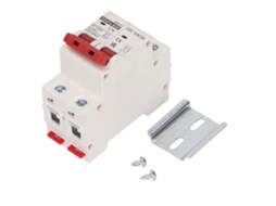 Interruptor de Circuito Miniatura 2p com Proteção Contra Sobrecarga 1000v | S/MARCA