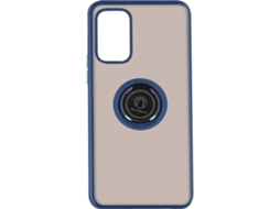 Capa E Suporte Xiaomi Redmi 9t Anel Metálico Função Suporte Azul