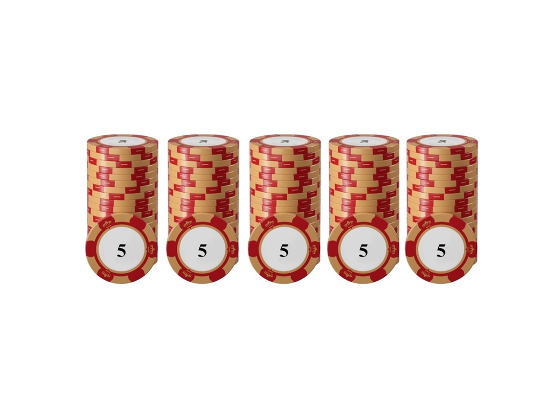 20pcs Conjunto De Fichas De Poker Com Números Grandes Impressão Transparente Fichas Profissionais Para Jogos De Tabuleiro