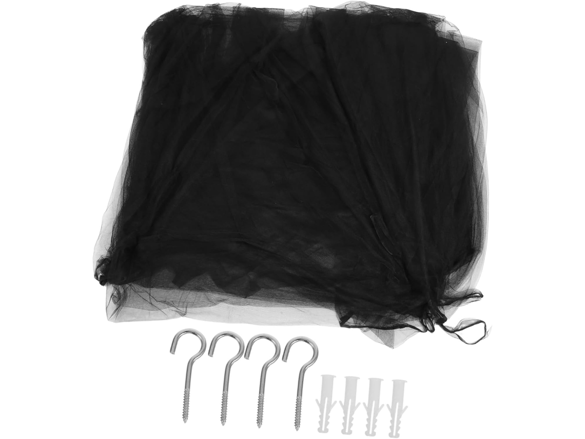 Mosquiteiro Quadrado Grande Eringogo Para Cama De Quarto, Cortina Decorativa, Proteção Eficaz, Fácil De Limpar, Design