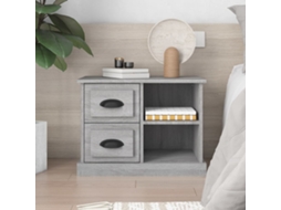 Vidaxl Mesa De Cabeceira 60x35,5x45 Cm Cinzento Sonoma