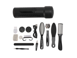 Kit De Polidor Elétrico Para Pés Com Display Digital Remove Pele Morta E Calos À Prova D'água
