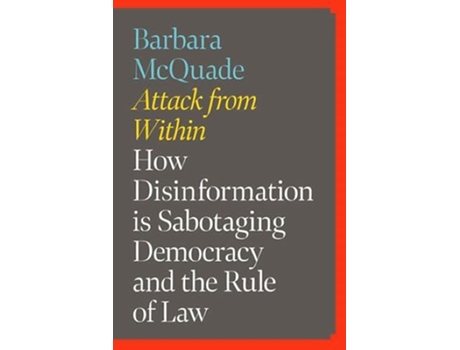 Livro Attack From Within de Barbara Mcquade (Inglês - Capa Dura)