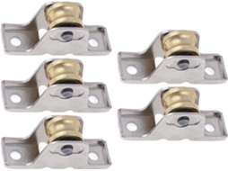 Conjunto de 32 peças para guarda-roupa com suporte para janela, varões deslizantes de metal de 8 mm DMR