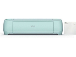 Plotter de Corte + 10 Papéis Autoadesivos de Cartolina CRICUT Explore 3 Cartonnes Branco