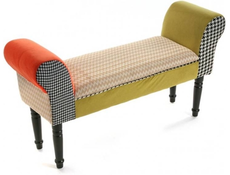 Banqueta VERSA Hou Patchwork — Retro