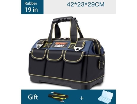 Bolsa de ferramentas AIRJ - Modelo de 19 polegadas - Tecido Oxford 1680D - À prova dágua e resistente ao desgaste AUTREMENT