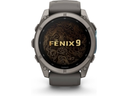 Smartwatch GARMIN Fenix 9 GPS (1.4'' - Titânio)