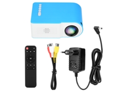 Projetor LAXISCREED Yg210 Mini Hd Azul