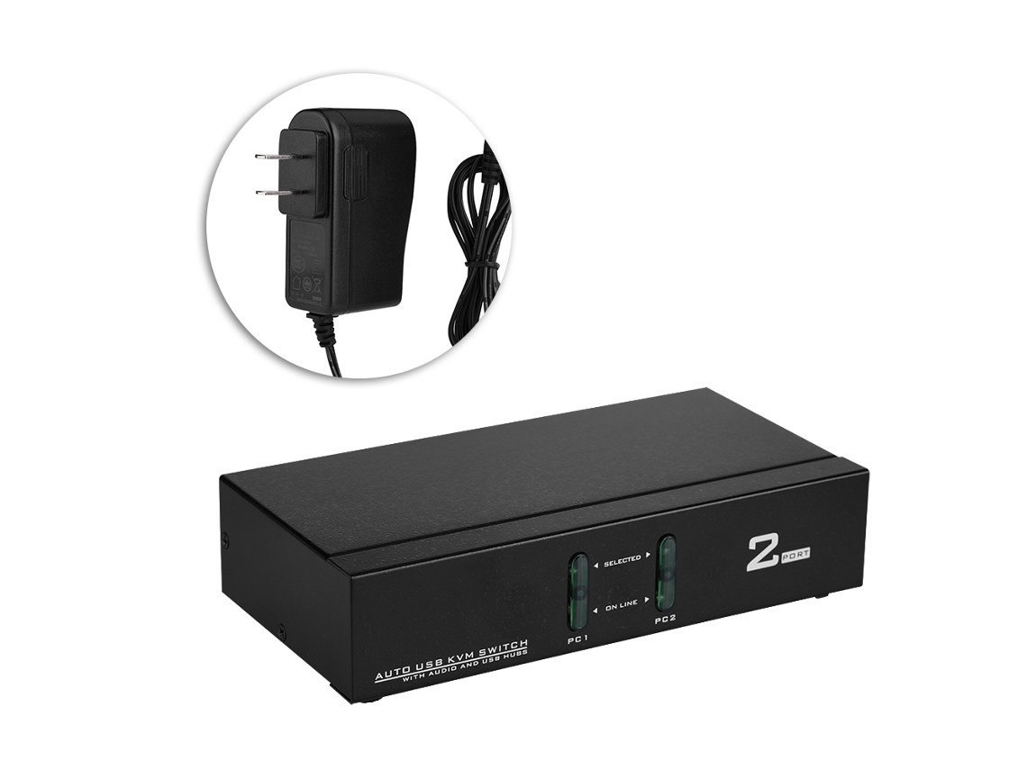 Switch Kvm 2 Portas LAXISCREED