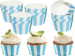 Lurelia Formas Para Muffins, 50 Formas, Azul, Para Muffins E Cupcakes