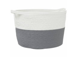 Laundry Basket, Laundry Baskets Vidaxl Multicolor Algodão (60 X 36 Cm)