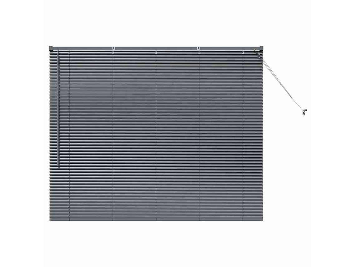 Conjunto 1 Persianas Venecianas Vidaxl Cinzento Alumínio (130 X 155 Cm)