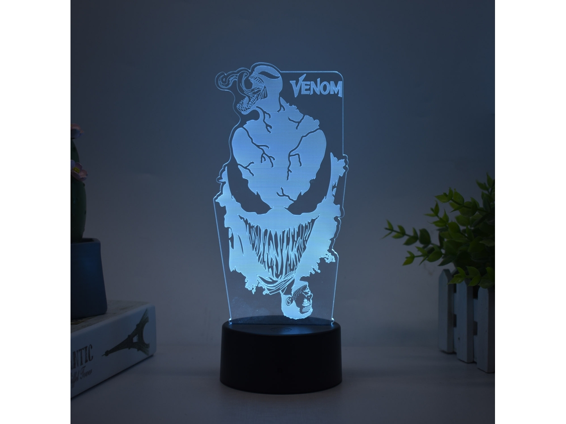 Luminria Noturna 3d Criativa Com Pintura De Luz, Decorao E Enfeites Para Crianas, Presente Em Formato De Ovni Branco V Aquaforge
